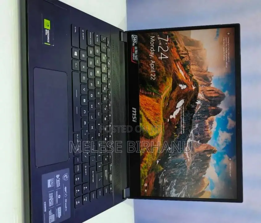 New Laptop MSI 32GB Intel Core i9 SSD 1T