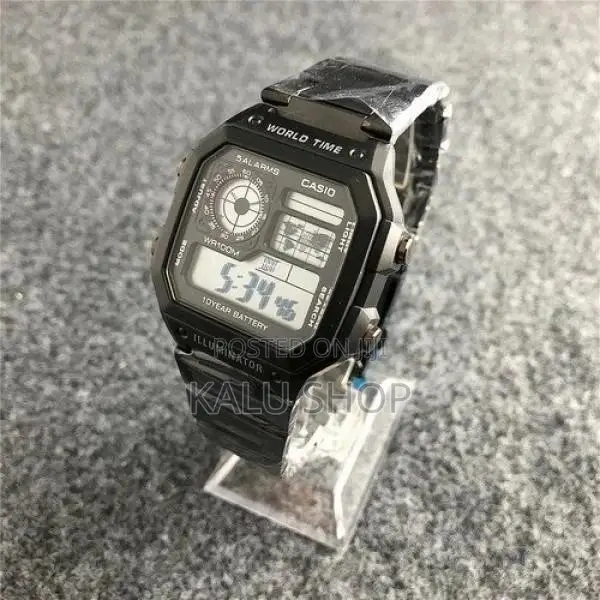 Casio Collection Men's Watch Ae-1200wh Black