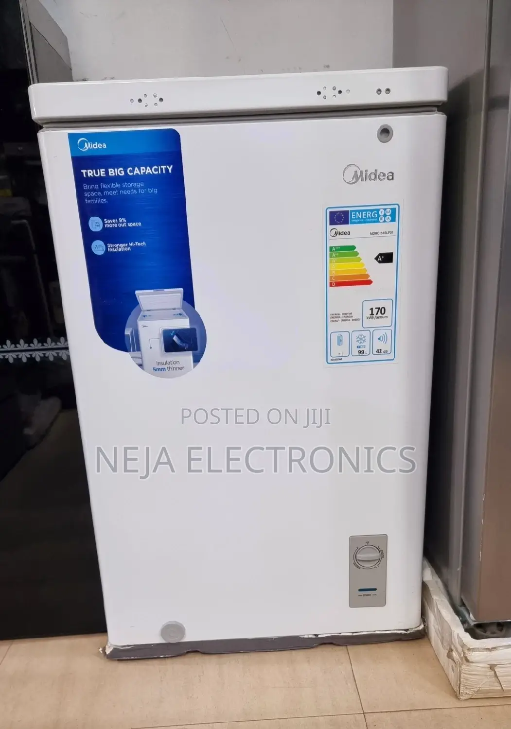 Midea Chest Freezers 99'lit for Sales in Deliver