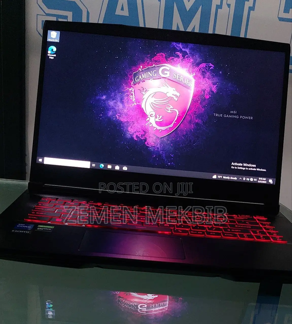 New Laptop MSI 16GB Intel Core I7 SSD 512GB