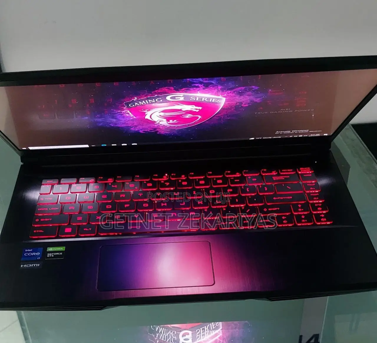 New Laptop MSI 16GB Intel Core I7 SSD 512GB