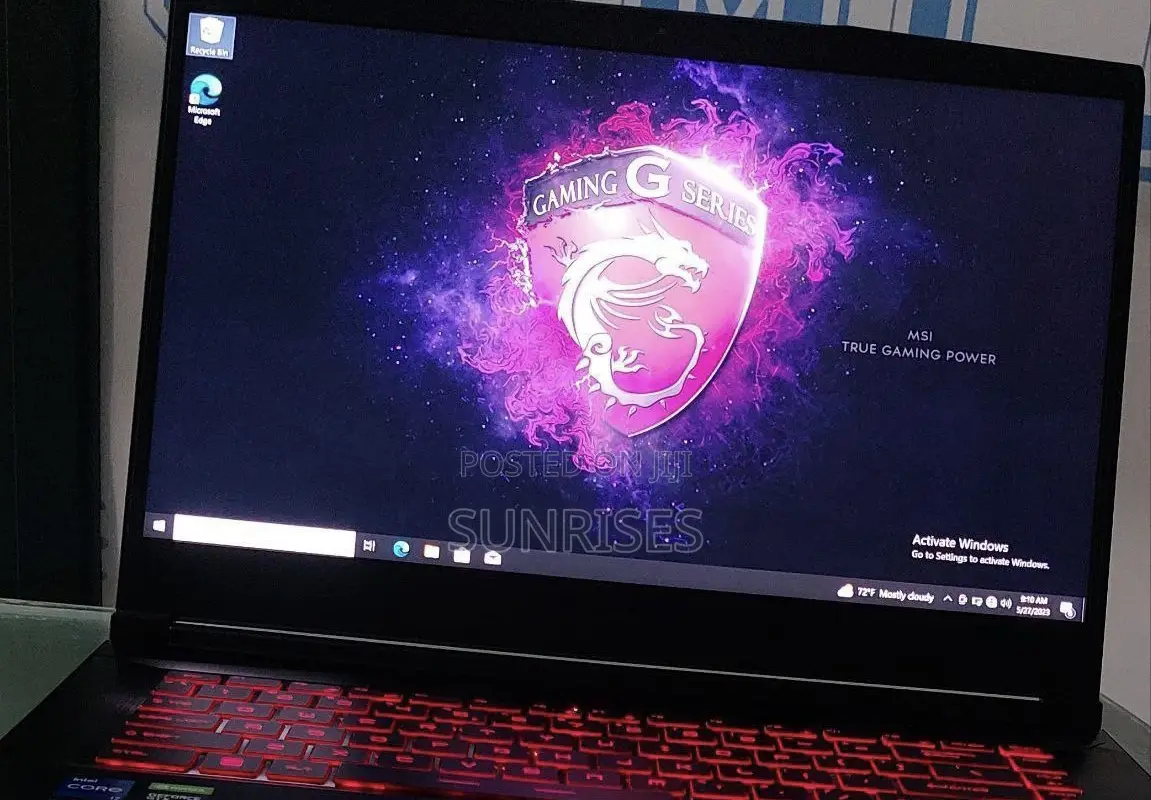 New Laptop MSI GF63 16GB Intel Core I7 SSD 512GB