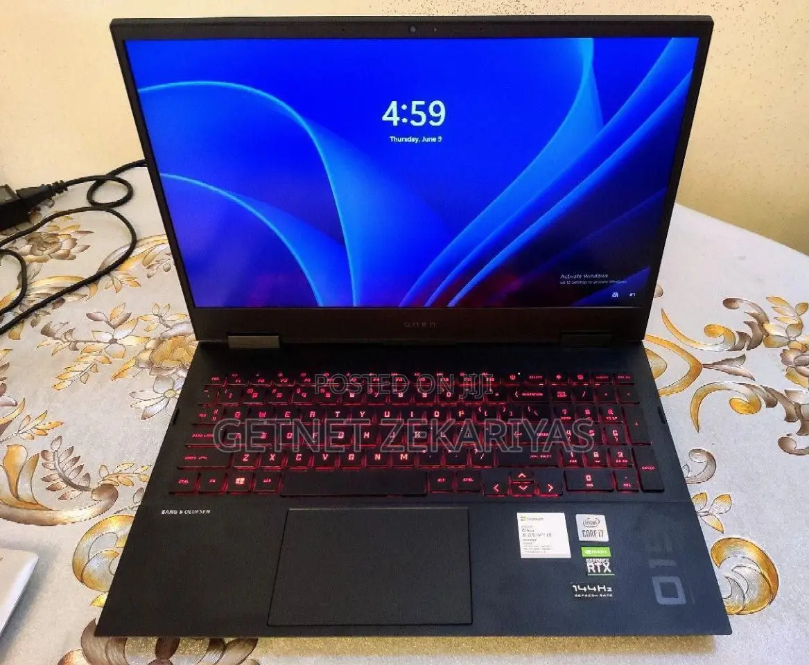 New Laptop HP Omen 15 16GB Intel Core I7 SSD 1T