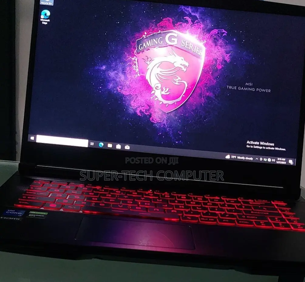 New Laptop MSI GF63 16GB Intel Core I7 SSD 512GB