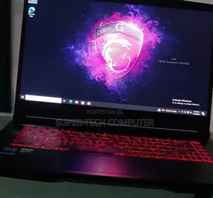 New Laptop MSI GF63 16GB Intel Core I7 SSD 512GB