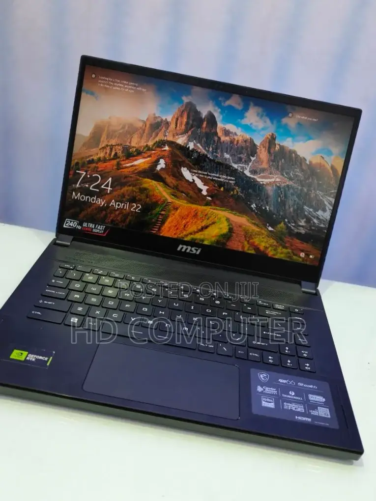 New Laptop MSI GE66 Raider 32GB Intel Core I9 SSD 1T