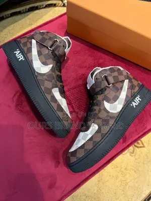 Nike Airforce 1 High X Louis Vuitton Luxurious Shoes
