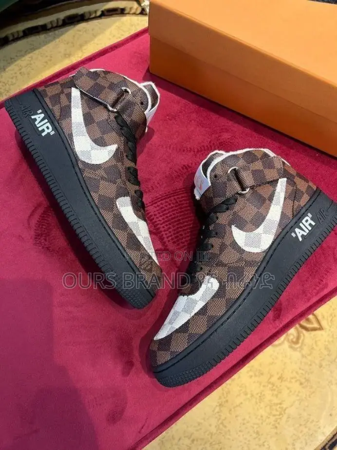 Nike Airforce 1 High X Louis Vuitton Luxurious Shoes