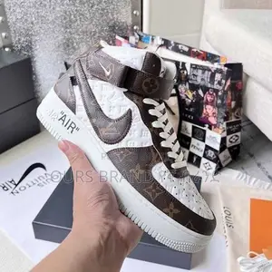 Photo - Nike Airforce 1 High X Louis Vuitton Luxurious Shoes