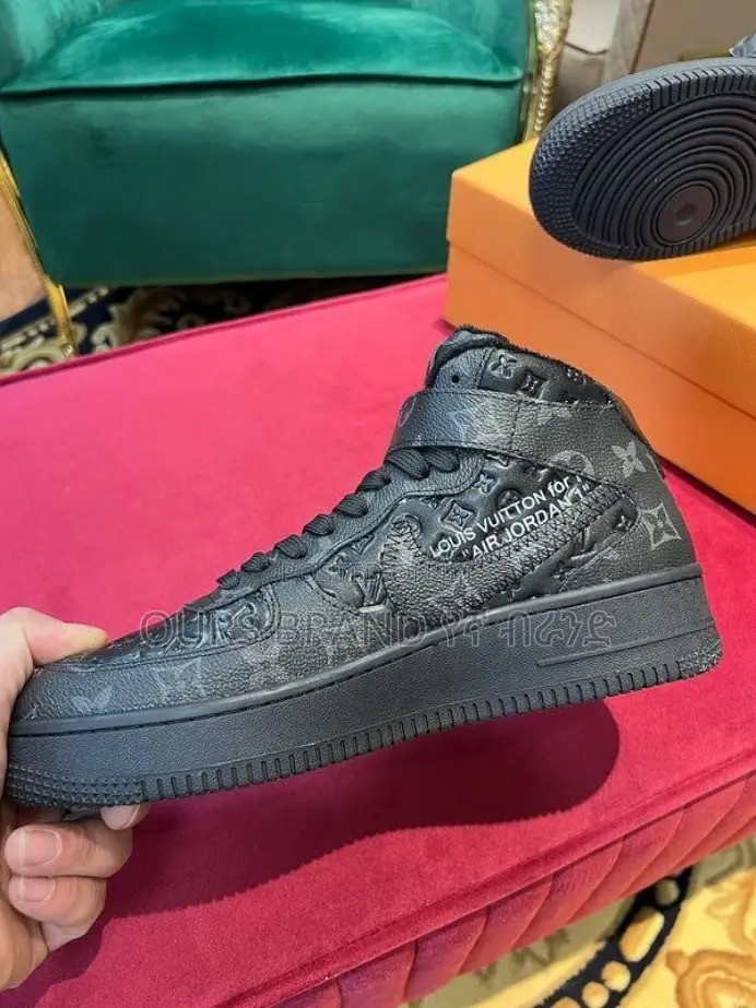 Nike Air Jordan 1 High X Louis Vuitton Luxurious Shoes