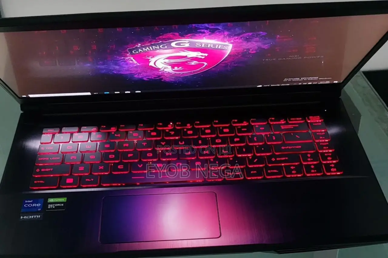 New Laptop MSI 16GB Intel Core I7 SSD 512GB