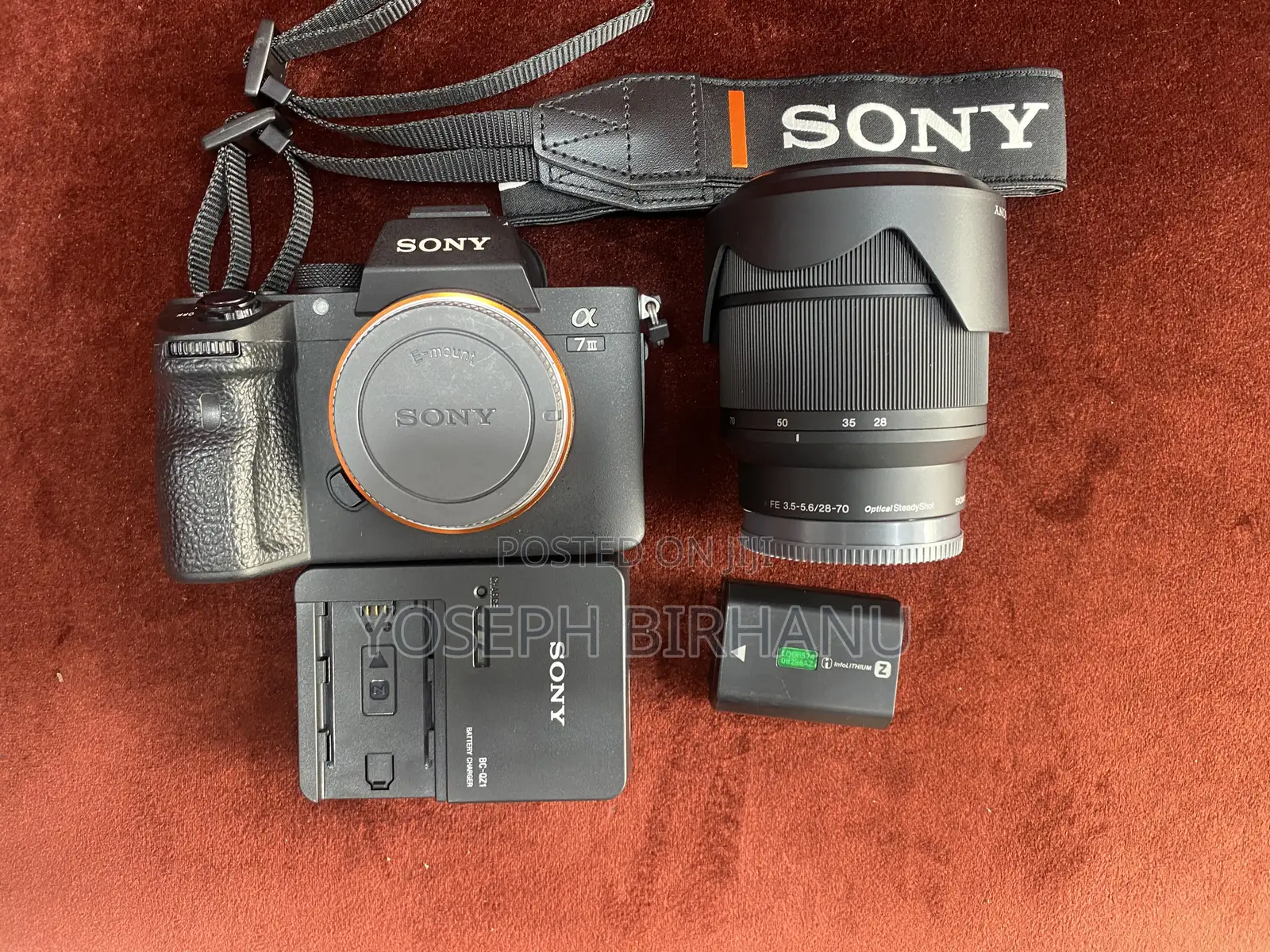 Sony Alpha 7iii With Lens