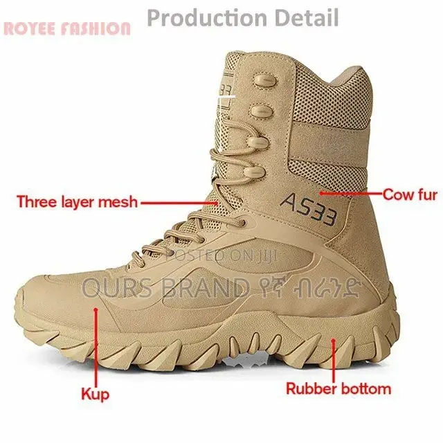 Military Origional Trekig Tactical Ankle Water Proof Boots