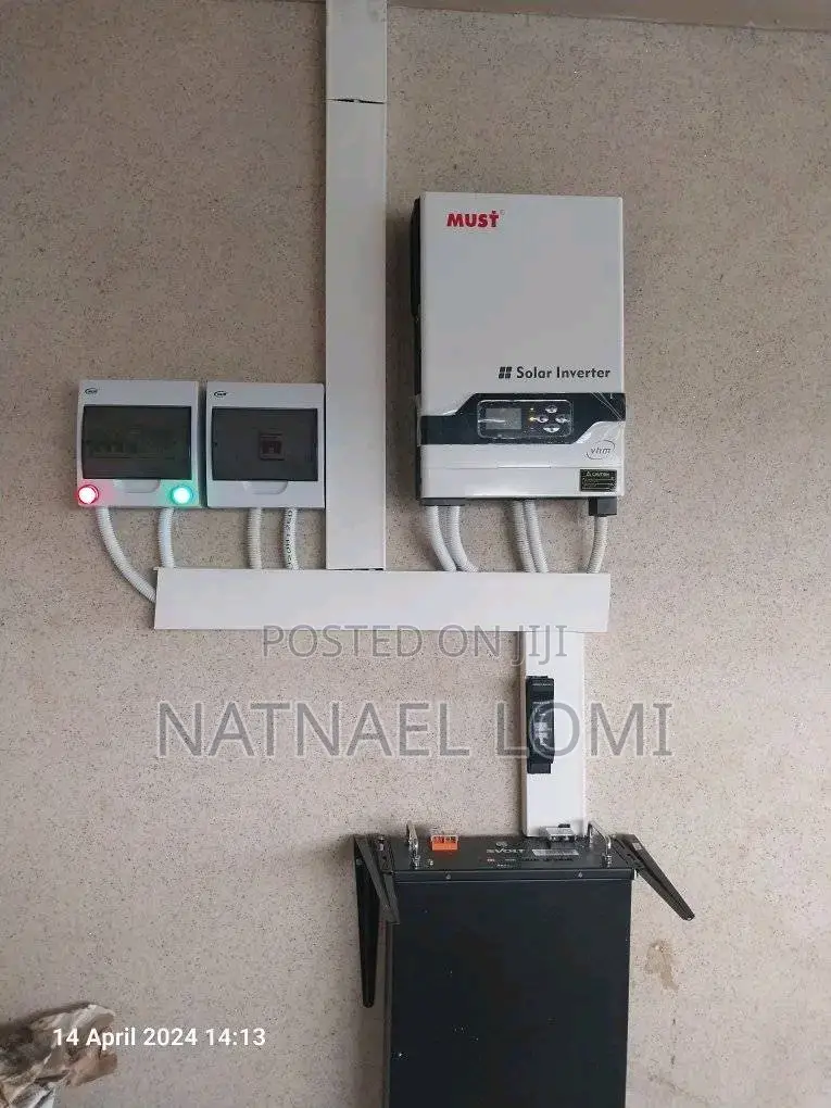 Solar System Invertor and Lithum-Ion Battery