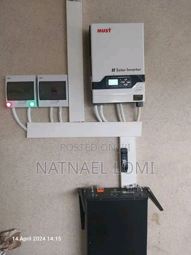 Solar System Invertor and Lithum-Ion Battery