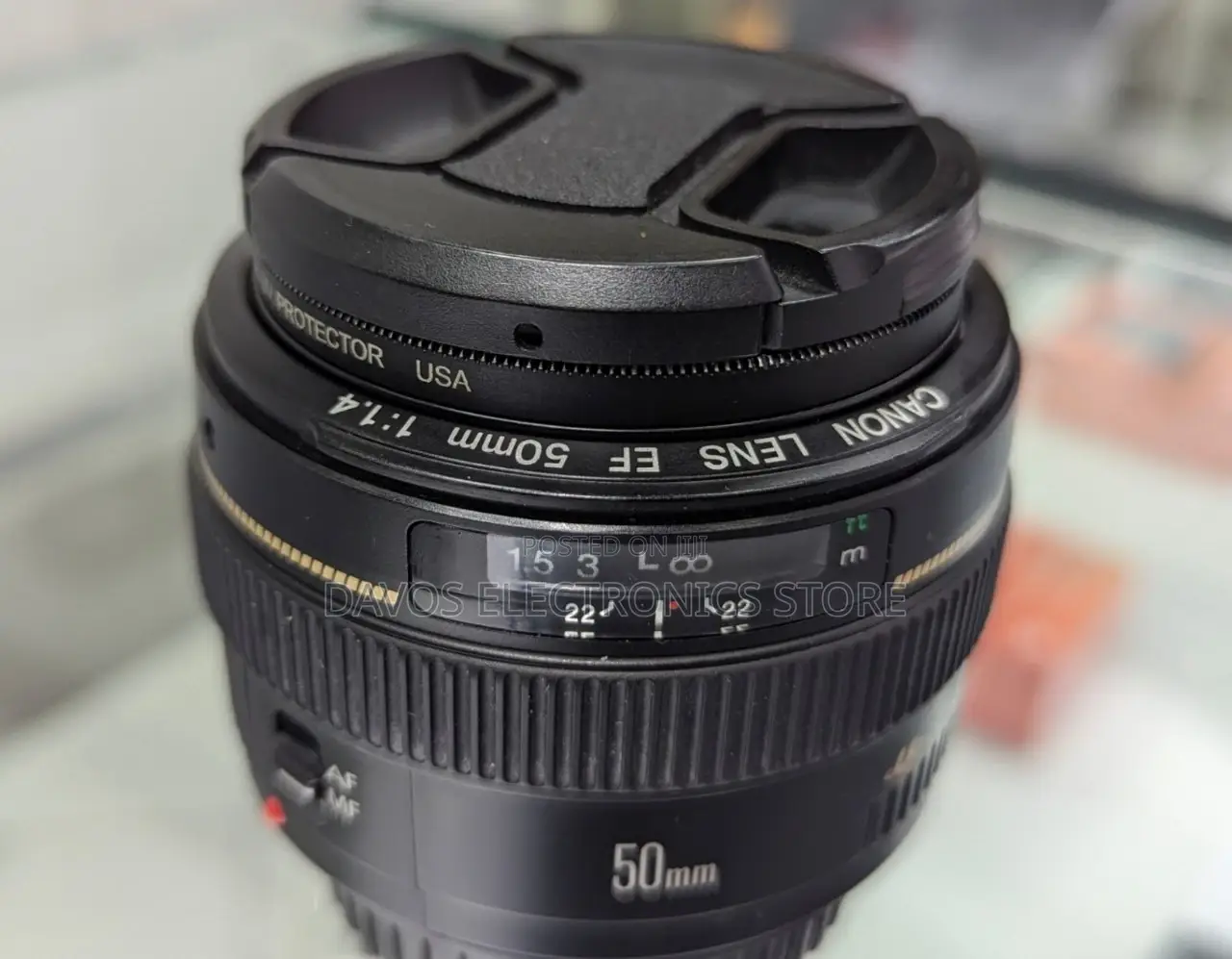 Canon Ef 50mm F/1.4 Usm Lens