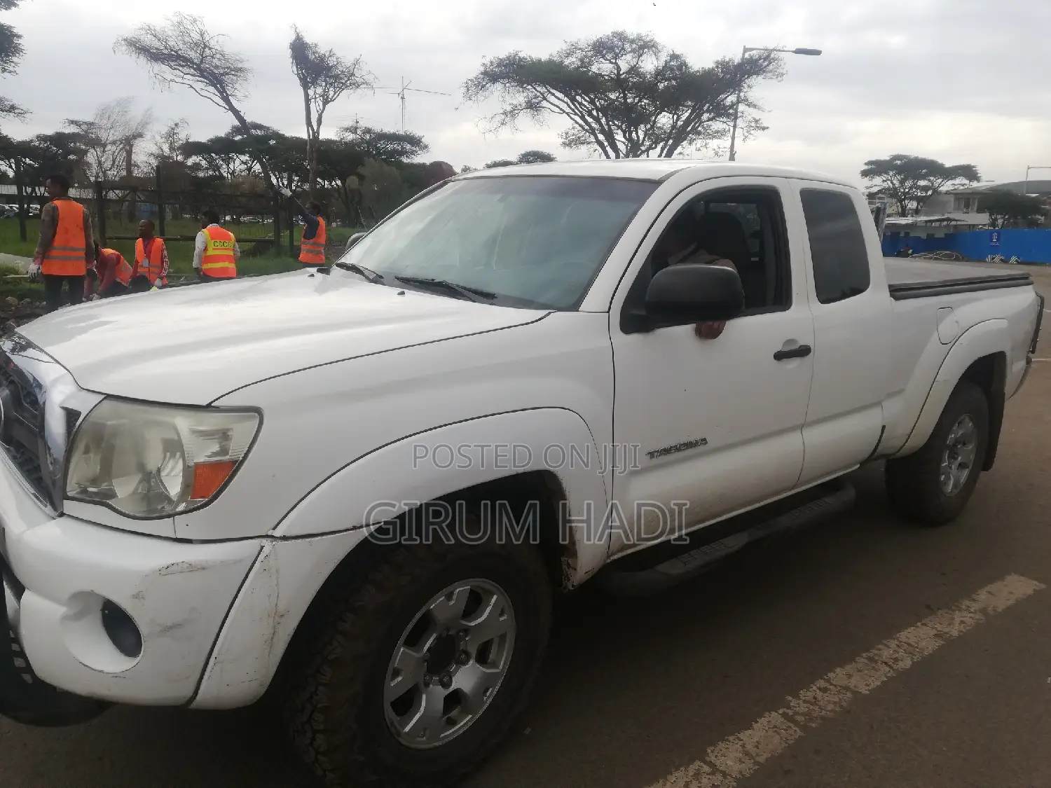 Toyota Tacoma Access Cab 2011 White