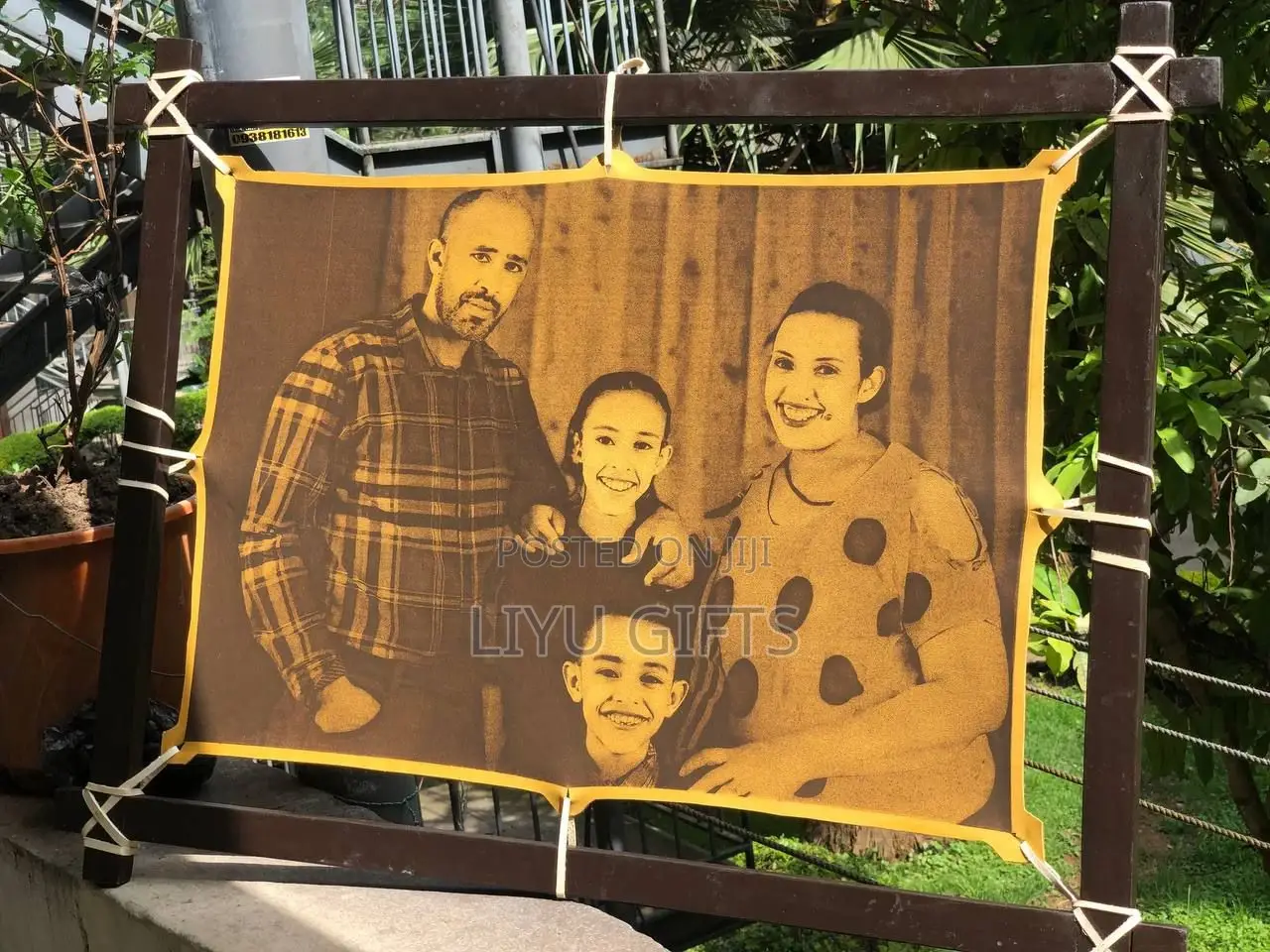 Leather and Wood Engraving