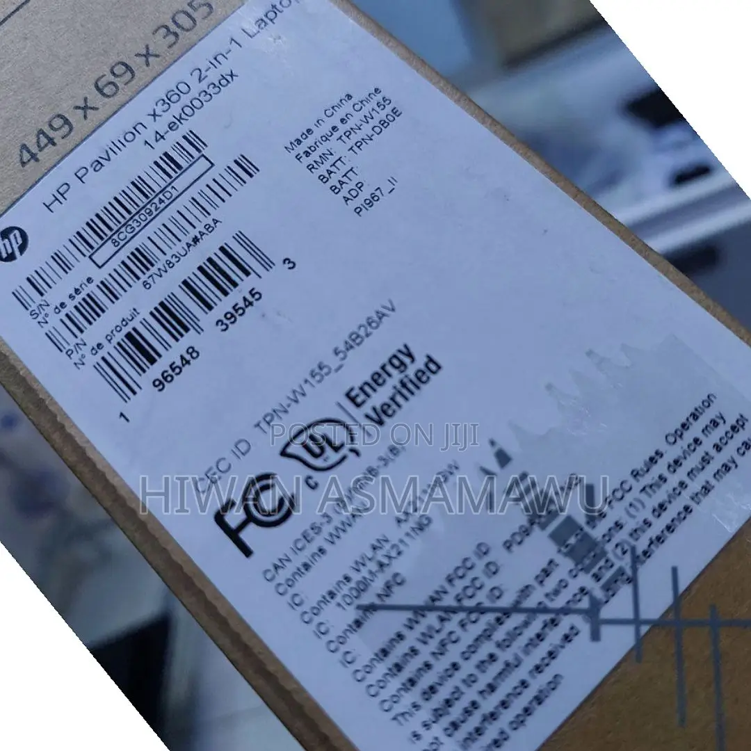 New Laptop HP Pavilion 15 8GB Intel Core I5 SSD 512GB