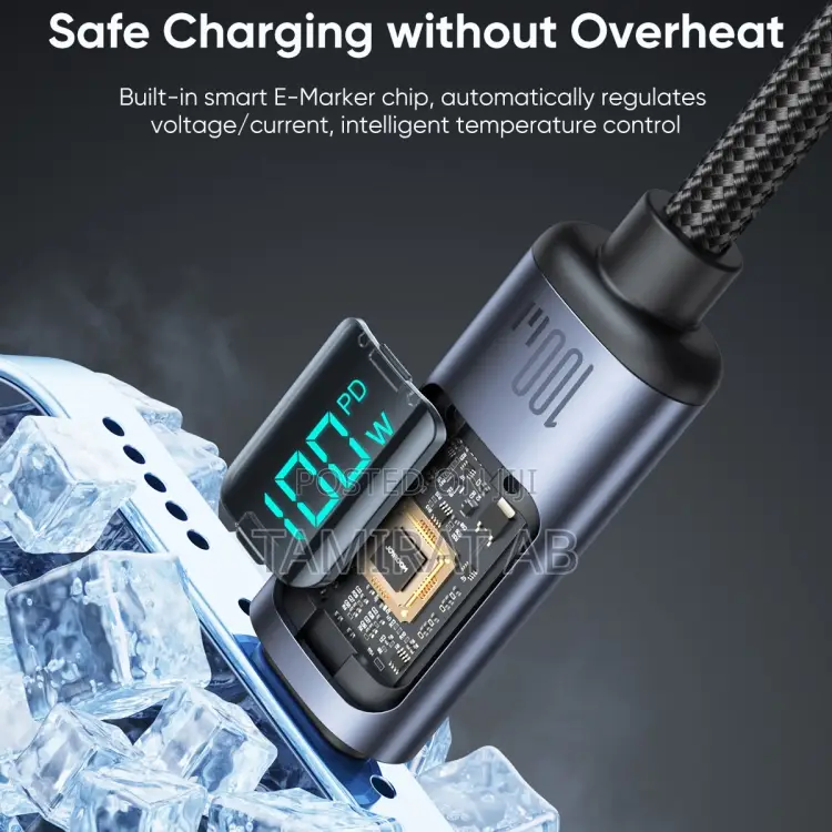 Joyroom - 100w Type-C to Type-C Digital Display Data Cable