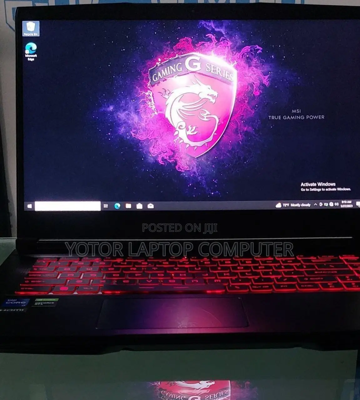 New Laptop MSI 16GB Intel Core I7 SSD 512GB