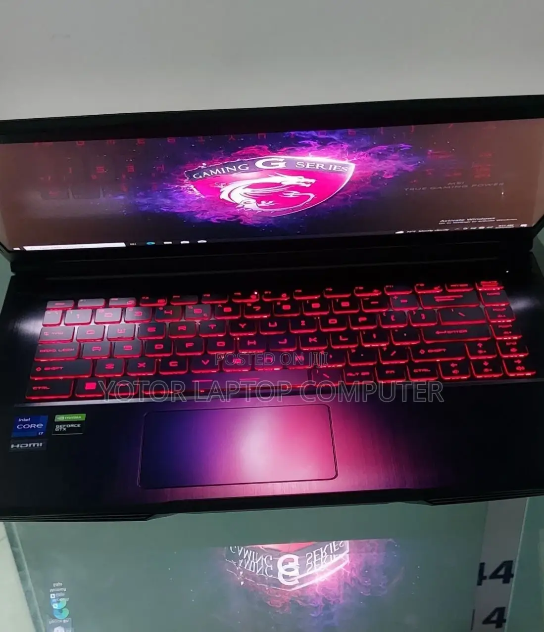 New Laptop MSI 16GB Intel Core I7 SSD 512GB