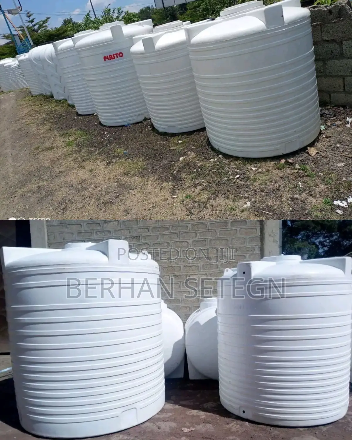 Plasto Vertical Water Tanker PLC Plastic Tanker