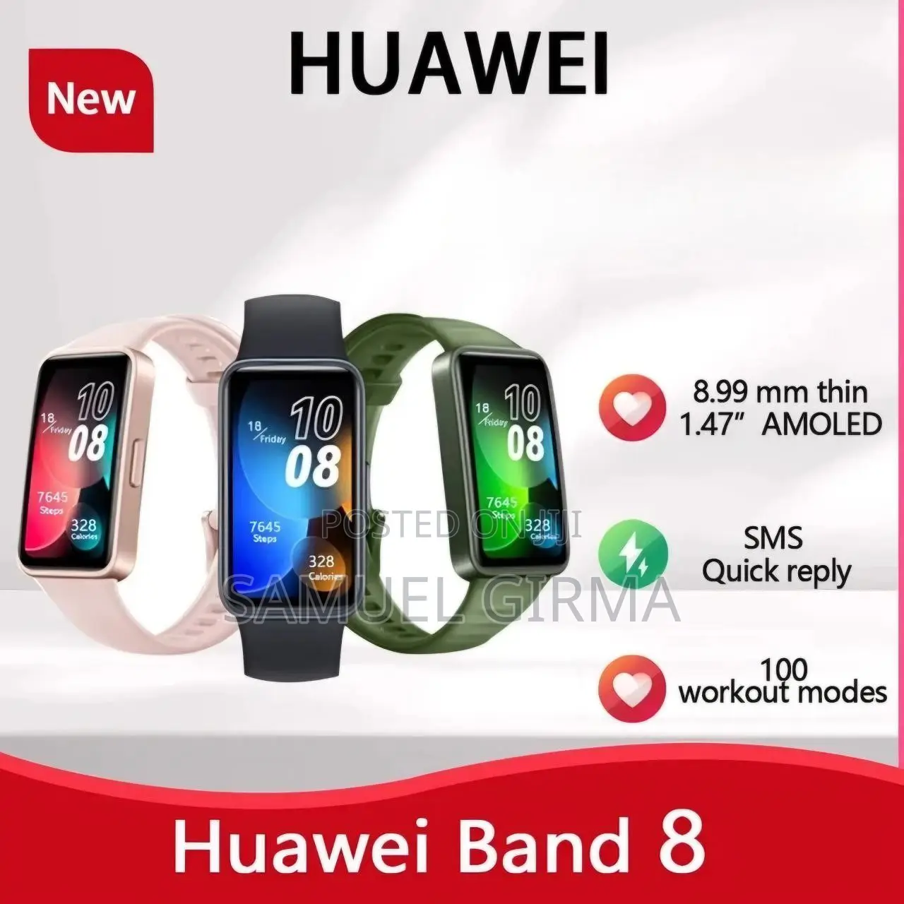 ~Huawei Band 8 Smart Watch Original