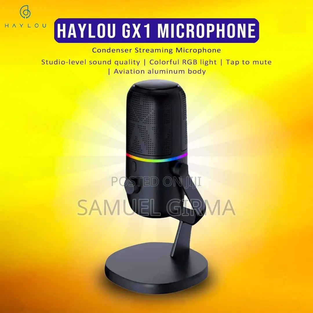 ~ Xiaomi Haylou GX1 Condenser Streaming Microphone
