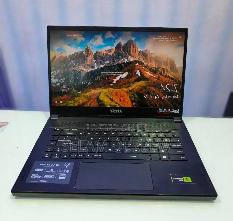 New Laptop MSI GS66 Stealth 10UH 32GB Intel Core I9 SSD 1T