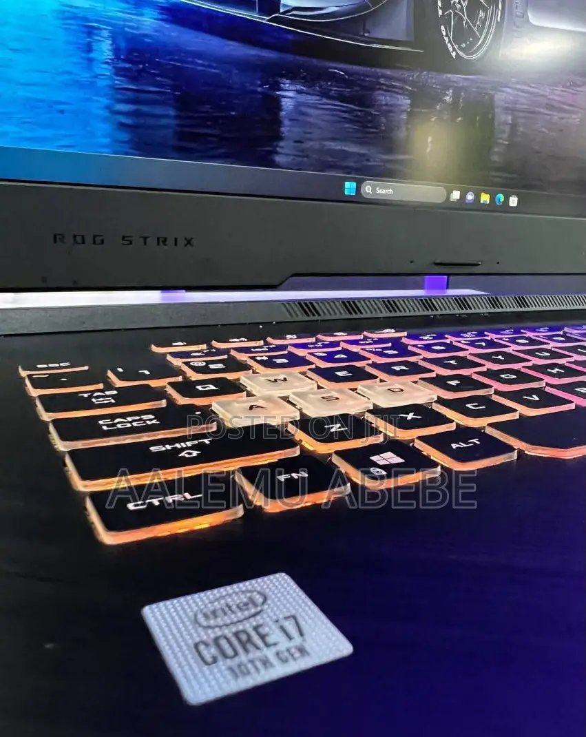 New Laptop Asus ROG Strix G15 16GB Intel Core I7 SSD 1T