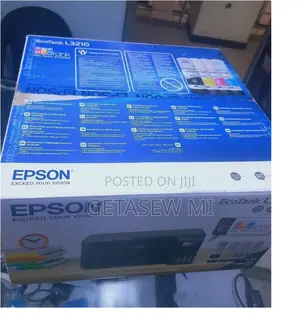 Photo - Epson Eco Tank L3210 Wifi All in One Link Tank Color