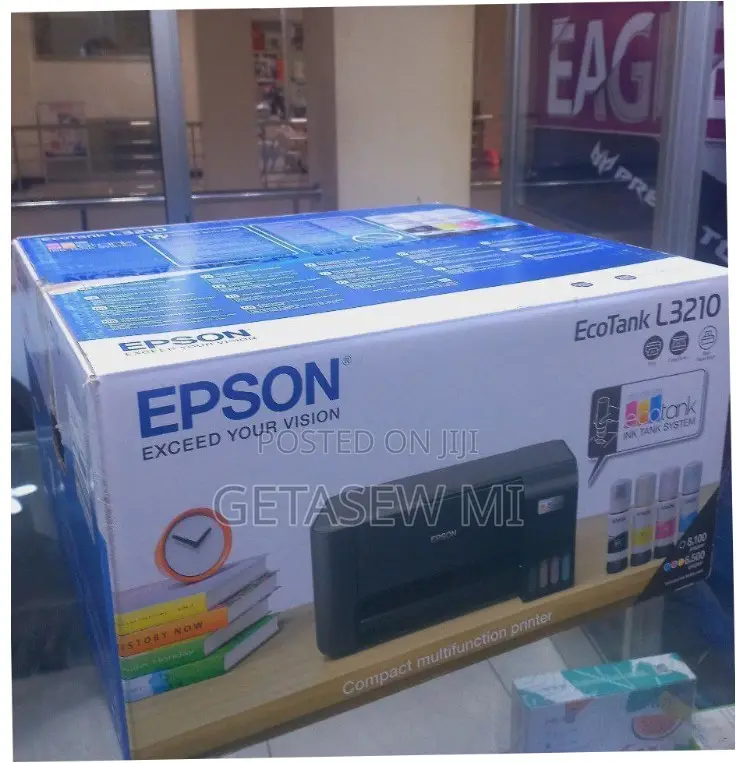 Epson Eco Tank L3210 Wifi All in One Link Tank Color