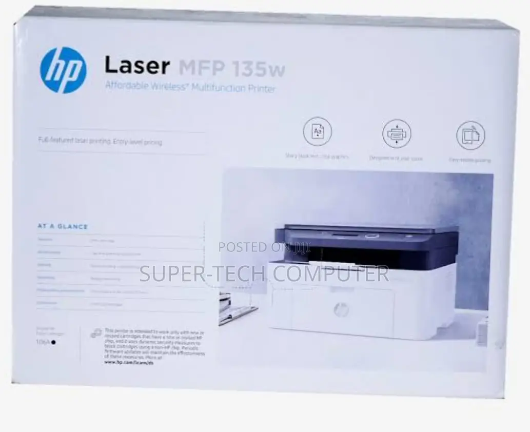 HP Laserjet 135w Printer in Stocks