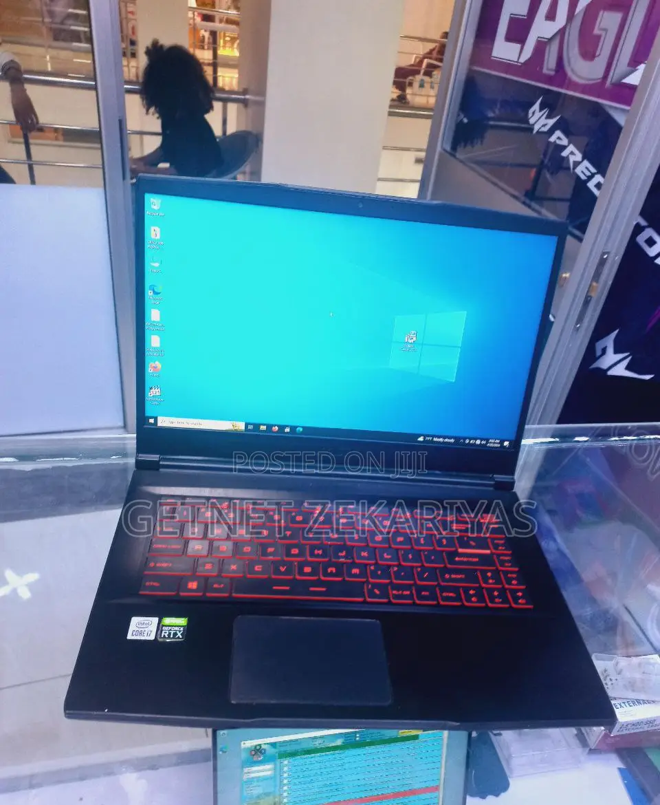 New Laptop MSI GF65 Thin 10UE 16GB Intel Core I7 SSD 512GB