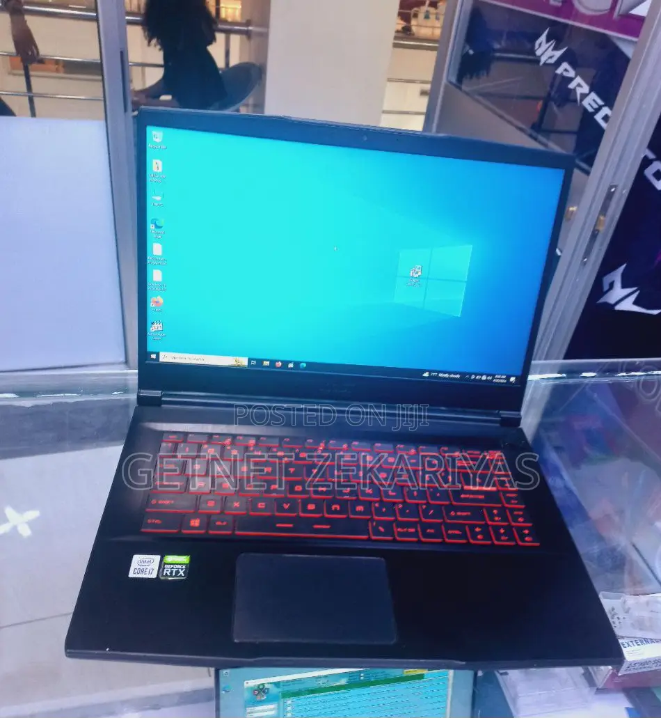 New Laptop MSI GF65 Thin 10UE 16GB Intel Core I7 SSD 512GB