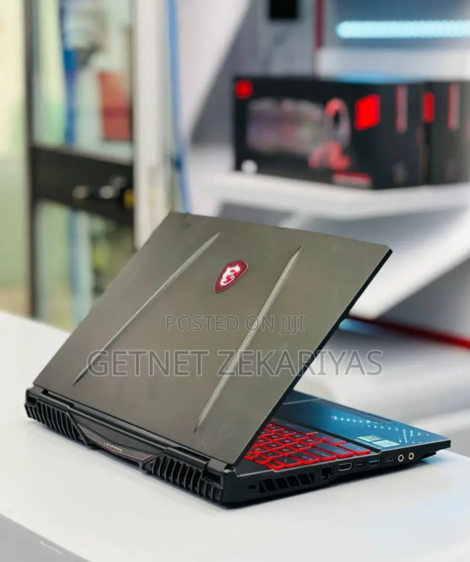 New Laptop MSI GP63 Leopard 8RD 16GB Intel Core I7 SSD 512GB