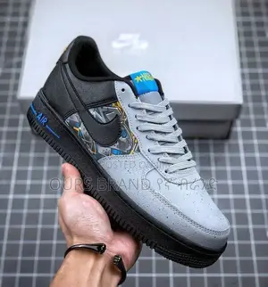 Photo - Nike Air Force 1 X Space Jam Computer Chip Low Luxury Shoes