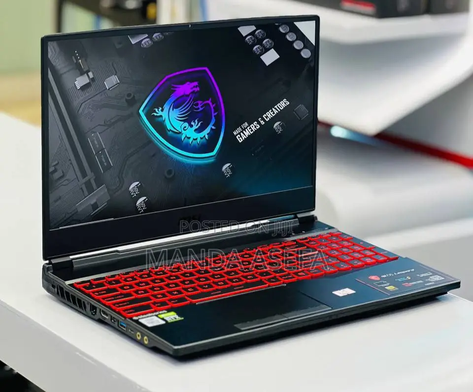 New Laptop MSI GP75 Leopard 16GB Intel Core I7 SSD 512GB