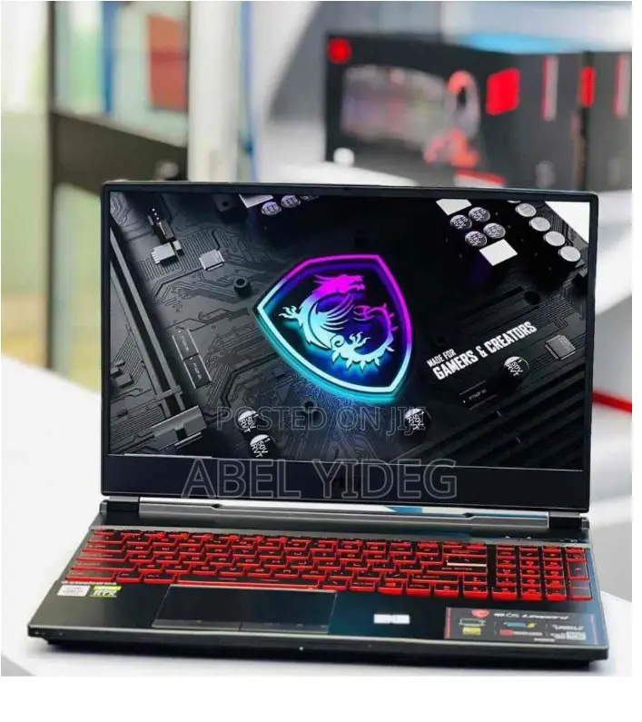 New Laptop MSI GL75 Leopard 16GB Intel Core I7 SSD 512GB