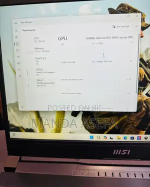 New Laptop MSI Katana 15 16GB Intel Core I7 SSD 512GB