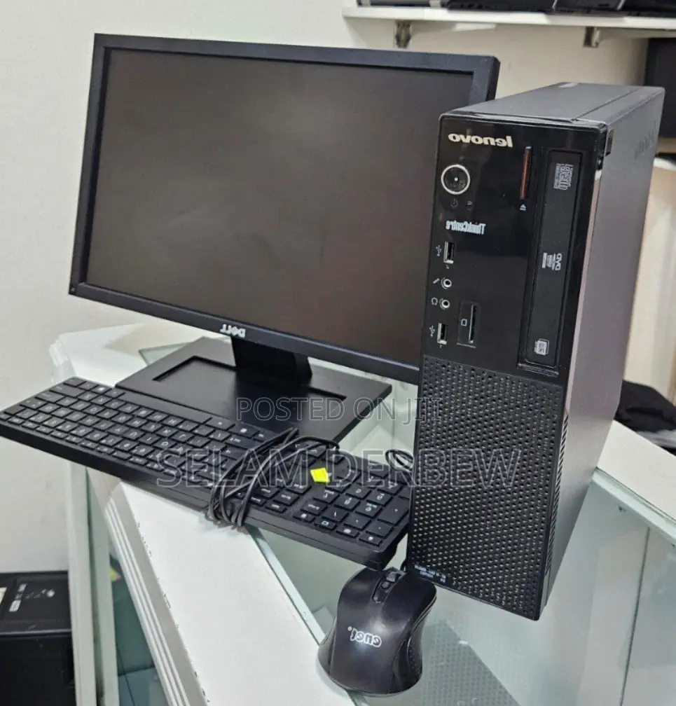 New Desktop Computer Lenovo ThinkCentre 22 4GB Intel Core I3 HDD 500GB