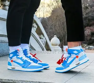 Off White X Air Jordan 1 Retro High OG UNC Shoe Master