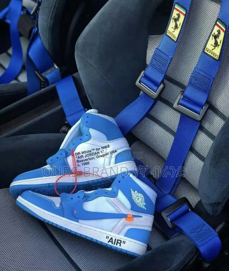 Off White X Air Jordan 1 Retro High OG UNC Shoe Master