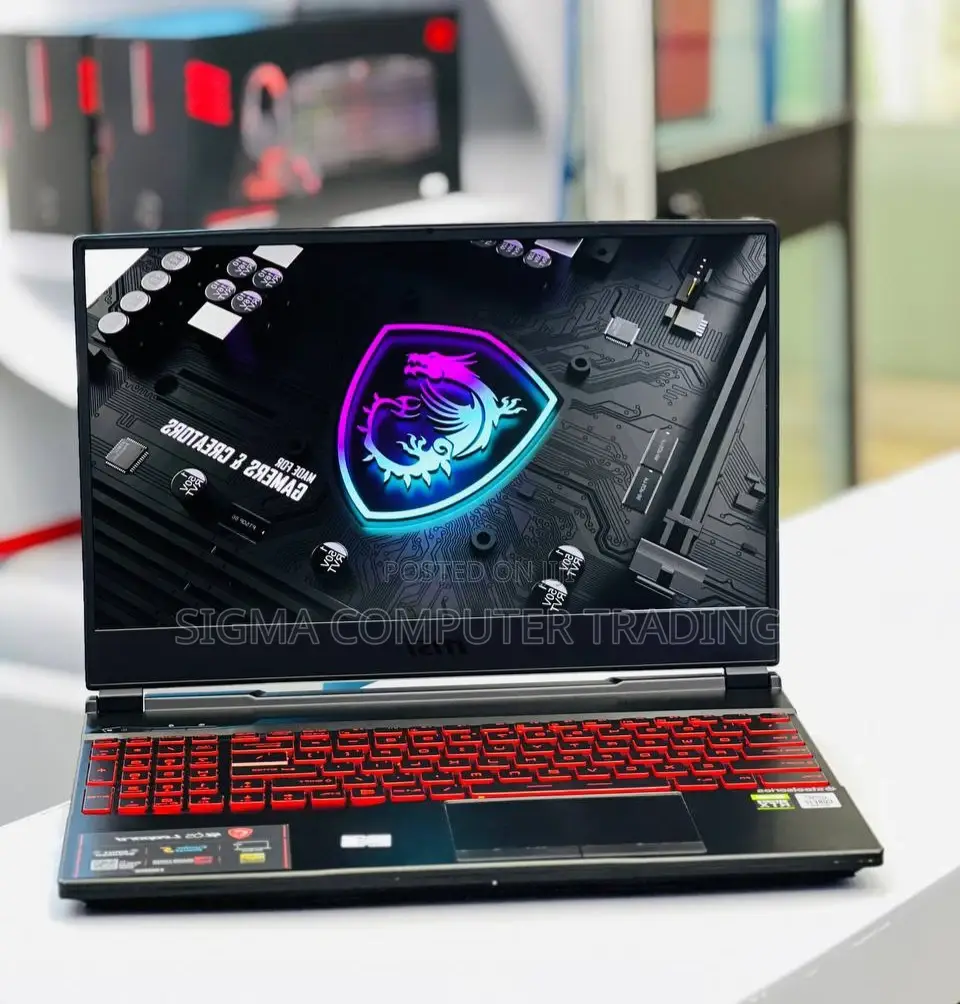 New Laptop MSI GF63 16GB Intel Core I7 SSD 512GB
