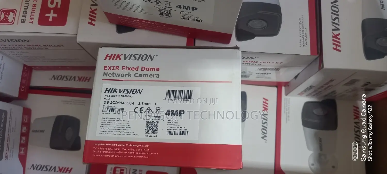 4mp Hikvision Network Camera