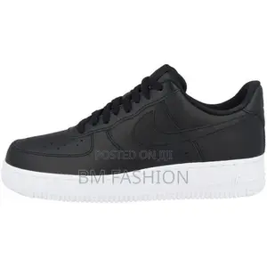 Air Force 1 | Nike | Black and White Thick Lace