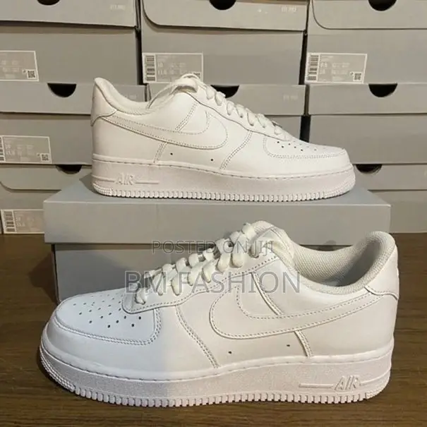 Air Force | Nike | White | Thick Laces