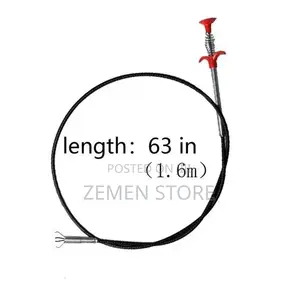 Long Sewer Cleaning Wire Spring ቆሻሻ የደፈነብንን ቀዳዳዎች በቀላሉ ለማፅዳት