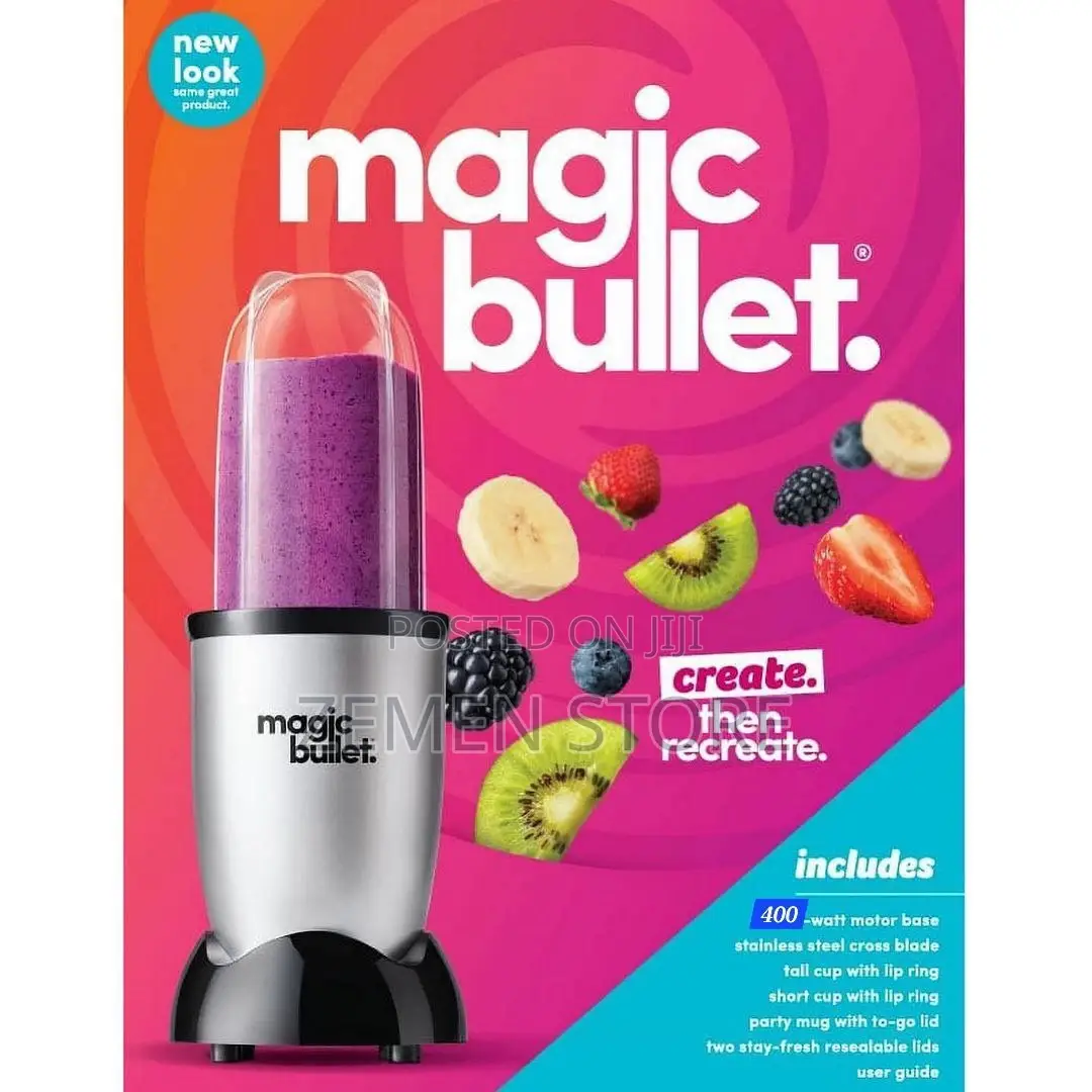 Original Magic Bullet Blender ኦሪጅናል የጁስ መፍጫ ማሽን